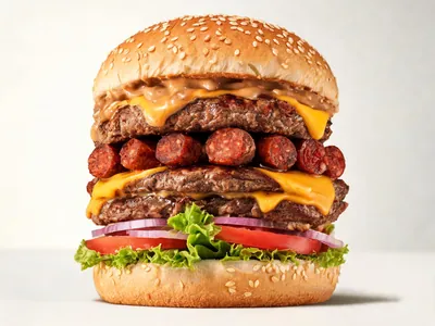 Cheeseburger Groß